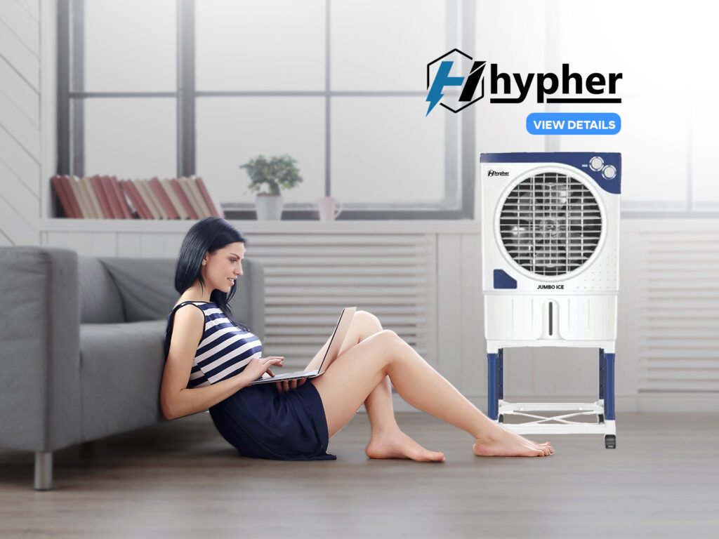 Hypher Rapid Air Cooler - A compact and efficient cooling solution for your space