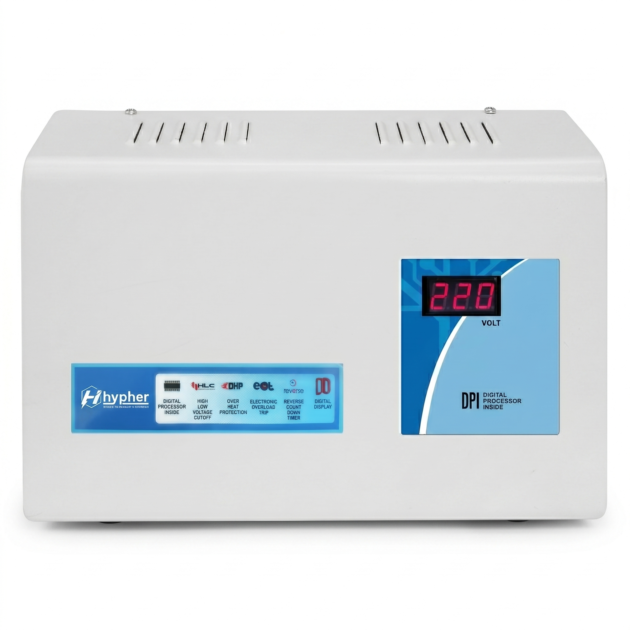 Hypher Kavach 4kVA Digital Voltage Stabilizer for 1.5 Ton AC